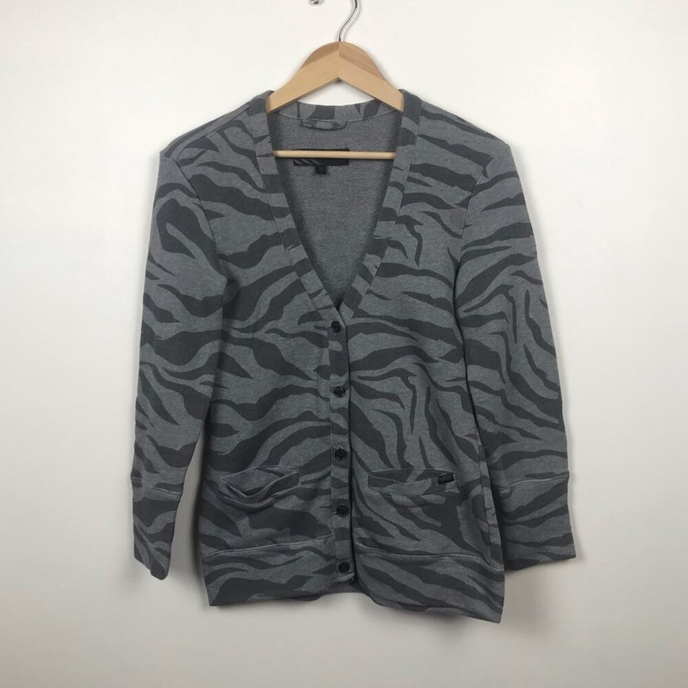 Vans animal print‎ cardigan med